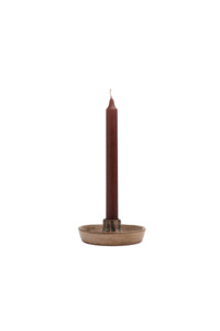 Household Taper Candle - Chocolate