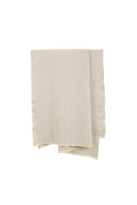 Living Cushions Throws: Oslo Lambswool Throw - Haze/Mist