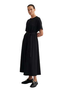 T-Shirt Swing Dress - Black