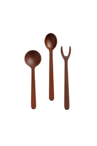 Dining: Yami Tapas 3pc Set - Brown