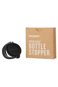 Huski BubbleLock Bottle Stopper - Black