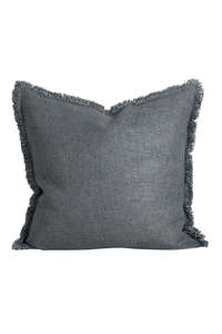 Living Cushions Throws: Dover Cushion - Slate