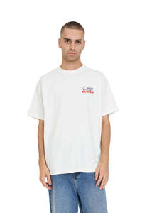 Huffer: Block Tee 220/ Rollin - Chalk