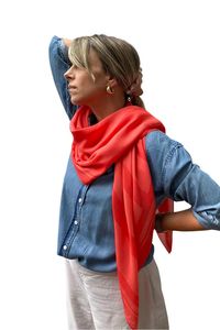 The Cambridge Cashmere Modal - Red