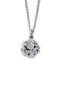 Small Flower Ball Pendant