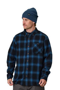 Mens Accessories: J.A.Fisherman Beanie - Dark Denim