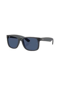 Sunglasses Readers: Justin Sunglasses - Opal Grey with Dark Blue
