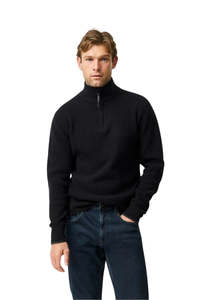 Mens: Robbies Road Knit - Noir