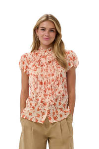 Lilja Short Sleeve Shirt - Seedpearl Valiant