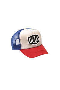 Mens Accessories: Baylands Trucker - Blue-Red