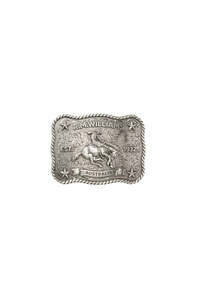 Wallets Belts: Cloudbuster Trophy Buckle - Antique Silver