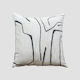 Grafitto Cushion - Linen/Onyx