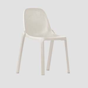 Chairs: Broom Chair - White