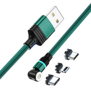 Mixed Family Packs: Family Deal - 4 x 1m Stella Data/Charge Magnetic Cable. 3A Fast Charging Capable.
