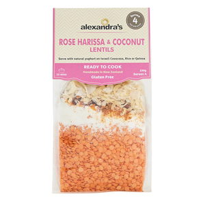 Rose Harissa & Coconut Lentils