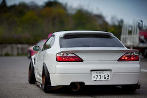 fibreglass: Supermade Style Boot Spoiler - Nissan Silvia S15