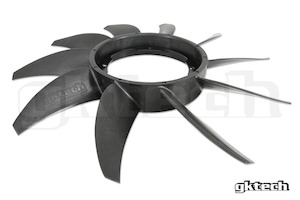 Frontpage: Gktech High Performance Engine Fan Nissan RB | +40% Air Flow