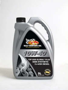 Oils: Gulf Western Top Dog Global+ 10W-40 - 5L