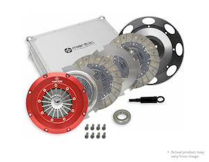 Engine: Mantic Twin Plate Organic Push Type Clutch Kit - Nissan RB20/25/26/30