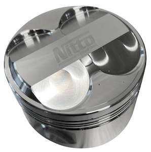 Rb30: Nitto Forged Pistons - Nissan RB30 DOHC 3.2L Stroker Drag Series Pistons