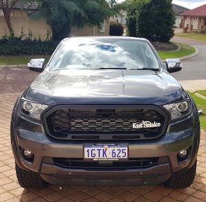 Kut Snake Flares Accessories: Kut Snake Grill to Fit Ford Ranger PX3 Models