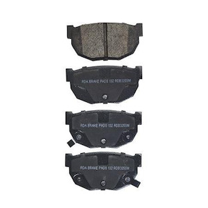 Hubs Brakes: RDA Brake Pads - Nissan Silvia Rear