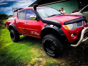 Kut Snake Snorkel Kit to Fit Mitsubishi Triton ML/MN Models