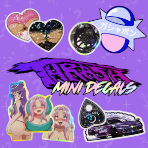 Gachapon Mystery Mini Decal