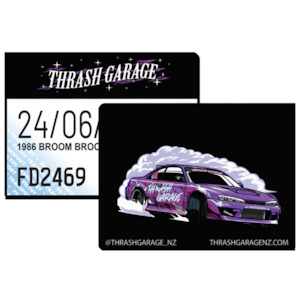 Decals: S14 Rego Slip Pouch