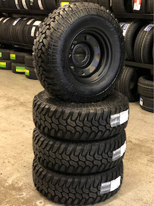 4x4 Wheel & Tyre Package - (31" Tyre & 15x8" Steel)