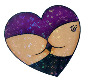 Decals: Butt Stuff Sparkle Decal