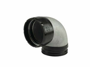 Turbosmart: Turbosmart LockSleeve Turbo Adapter - Compressor Outlet 2.50″ to 90 Elbow Plazmaclamp 2.50″