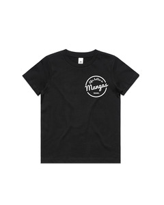 Kids Life's Better in Mangas black tshirt