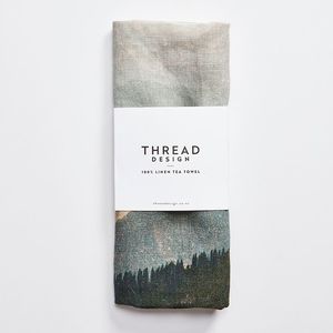 Altitude Collection: Altitude Linen Tea Towel