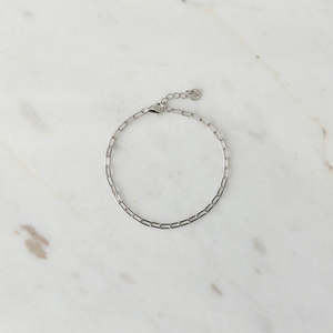 Sophie: Mini Link Bracelet - Silver