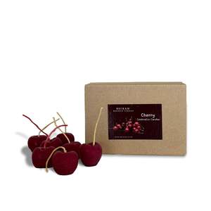 The Look Guest Bedroom: Cherry Beeswax Candles - Set of 7