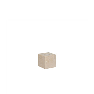The Look Guest Bedroom: Savi Candleholder Low - Beige