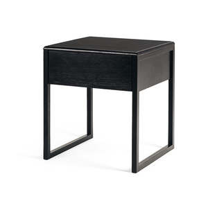 Wilton Drawer Bedside - Black