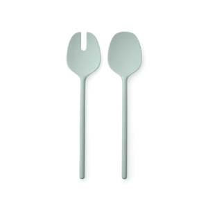 Entertainer Gifts: Salad Servers Set - Eucalyptus