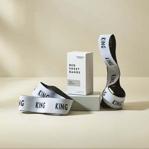 Secret Santa Gifts: Bed Sheet Bands Set of 2 - King