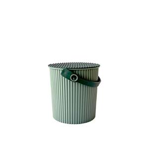 Omnioutil Storage Baby Bucket with Lid - Green