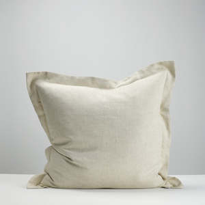 Cosy Cinnamon: Natural European Pillowcase