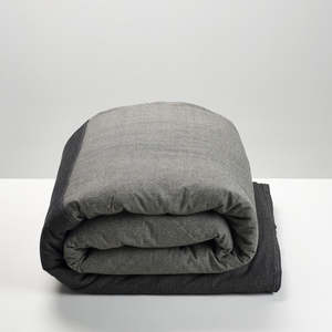 Black Denim Duvet Cover