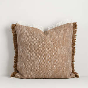 Caspian In & Outdoor Cushion - Tobacco