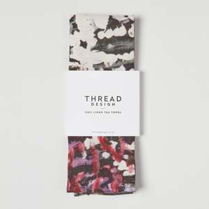 Secret Garden Linen Tea Towel
