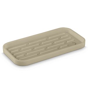 Sink Silicone Tray and Sponge Holder - Sand