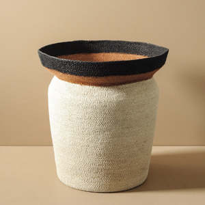 Seagrass Tall Basket Small - Natural