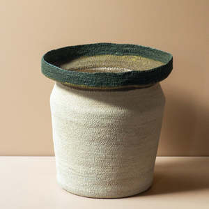 Seagrass Tall Basket Small - Natural