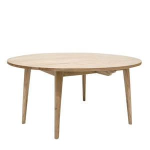 Warm Wood: Vaasa Round Oak Dining Table