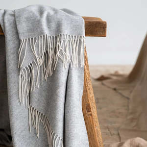 Cashmere Merino Throw XL - Mist